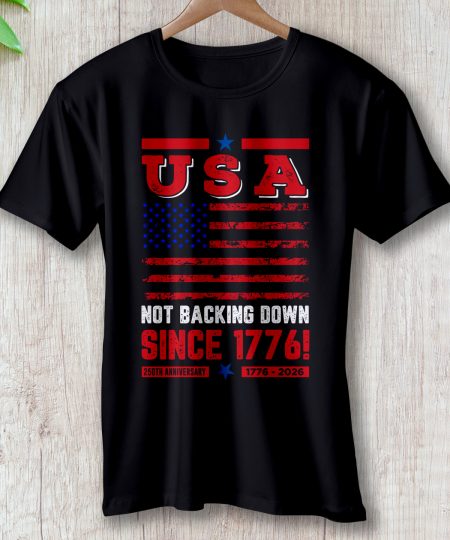 USA Not Backing Down T-shirt