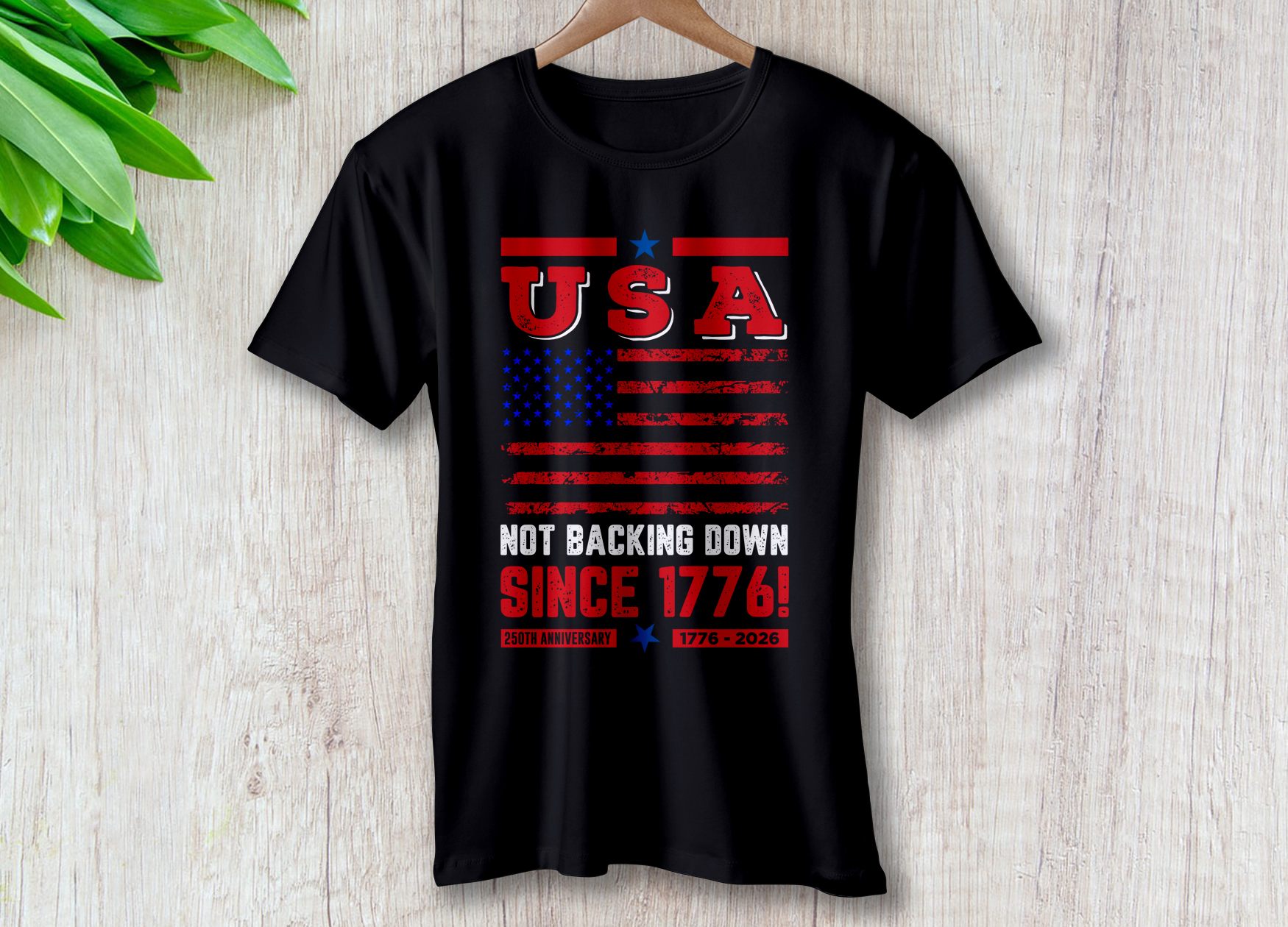 USA Not Backing Down T-shirt
