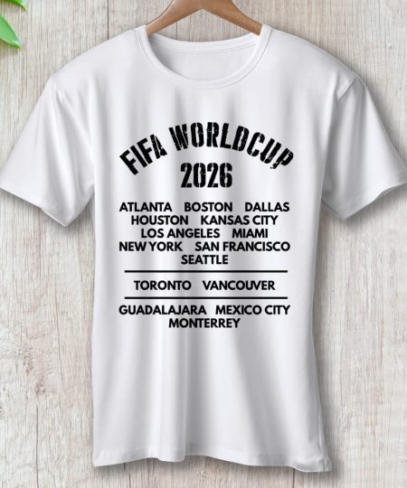 FIFA World Cup Host Cities T-shirt